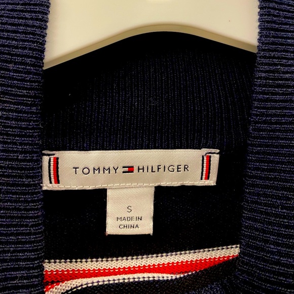 Tommy Hilfiger STRIPE MOCKNECK SWEATER - Picture 4 of 5